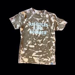 Hause of Hendo Hand Dyed Brown Tie-Dye Graphic Tee